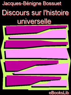 cover image of Discours sur l'histoire universelle